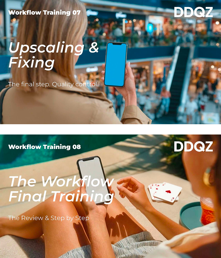 Workflow Training 07 · Upscaling & Fixing — 08 · The Workflow Final Training